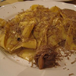 Pappardelle porcini e tartufo