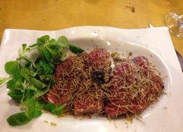 Tagliata al tartufo